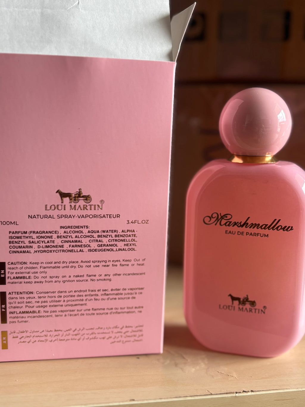 Marshmallow 100ML Eau de parfum Femme- Loui Martin