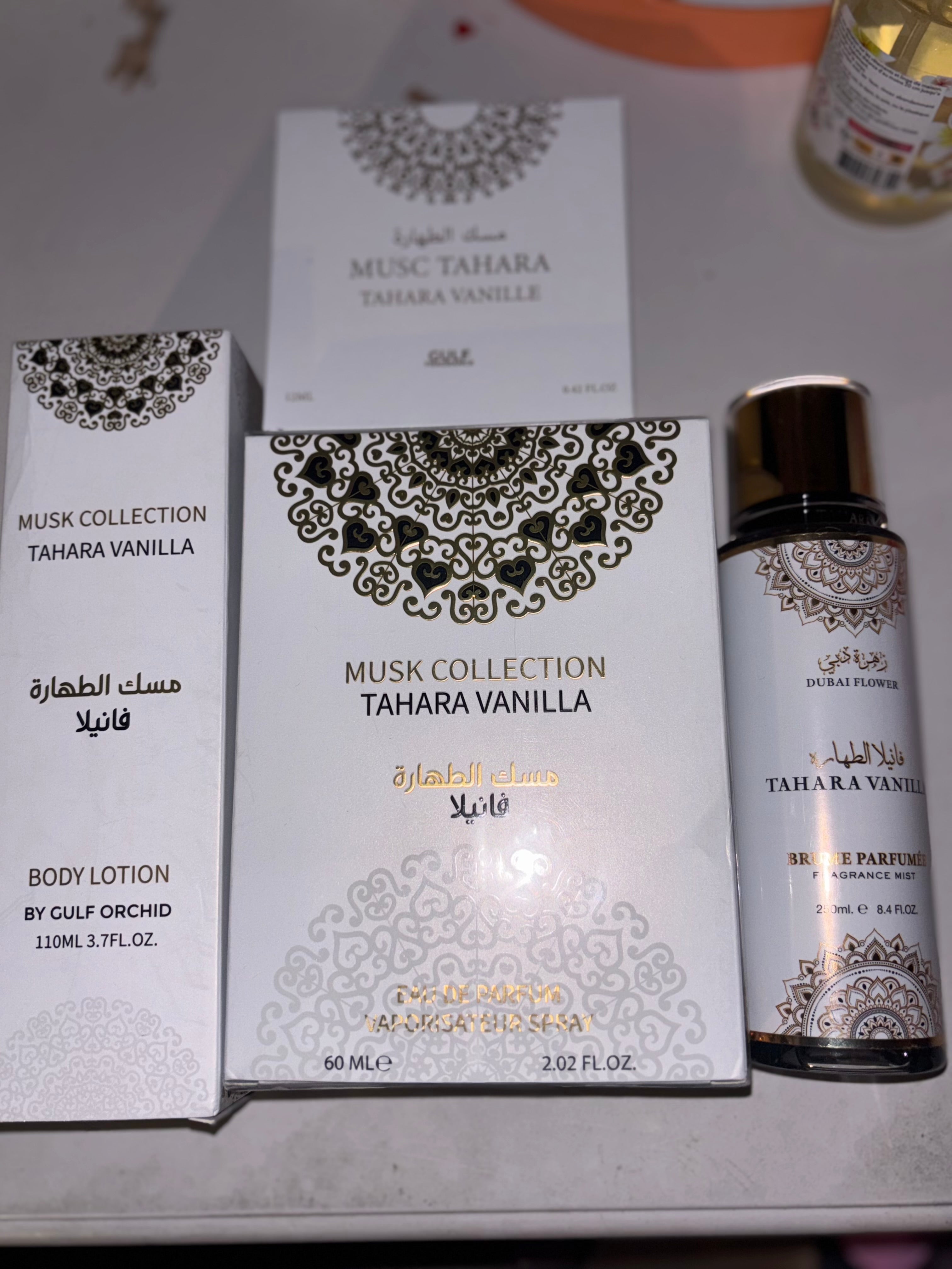 Coffret Musk Collection- Tahara Vanille- Gulf Orchid