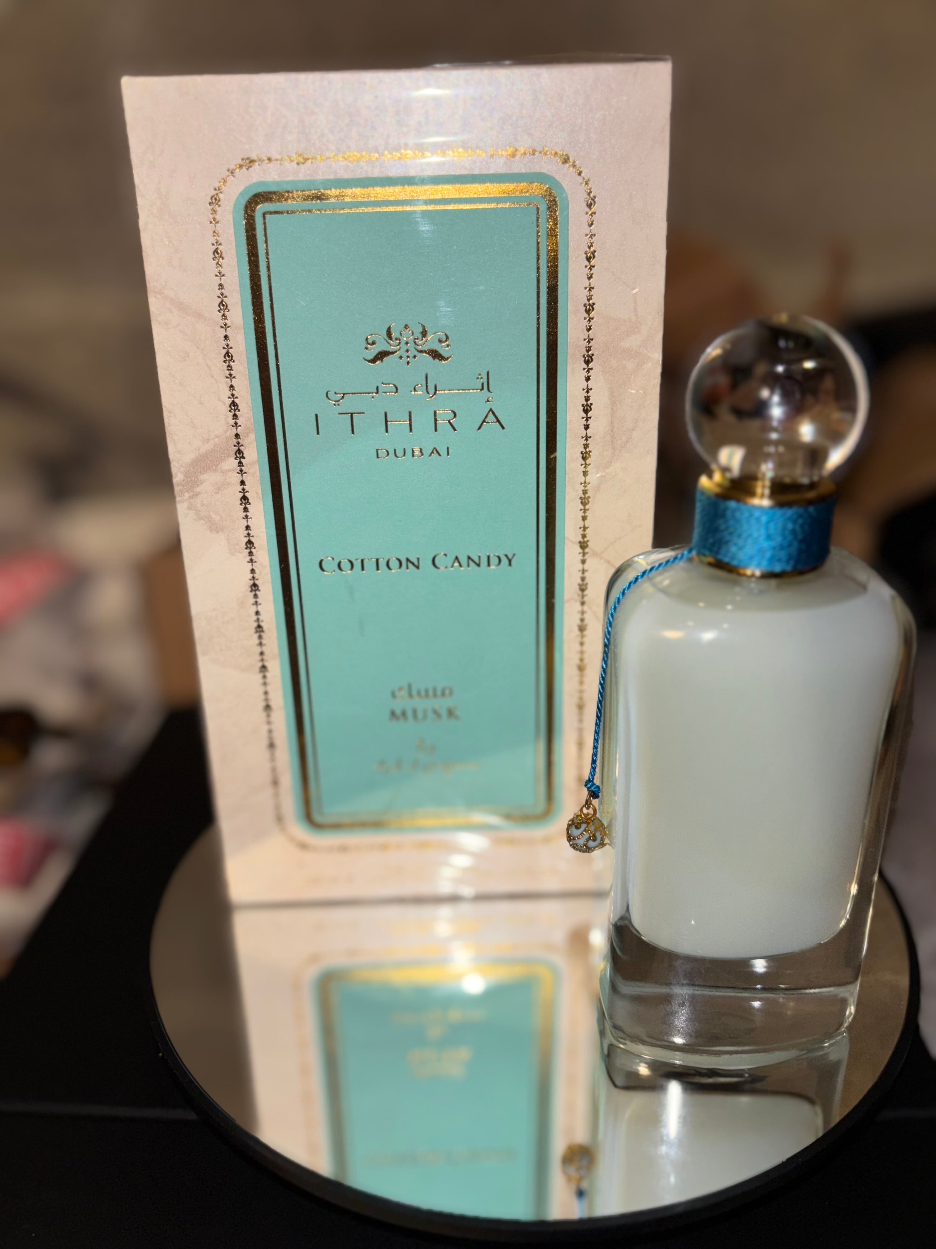 Ithra Dubai -Cotton Candy Musk- Parfum 100ml- Ard Al Zaafaran