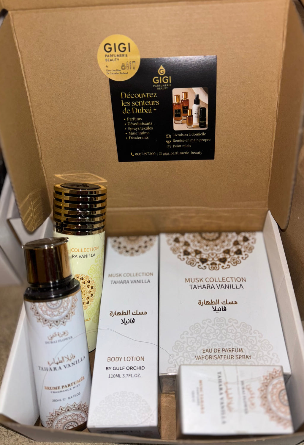 Coffret- « Full Tahara Vanille »