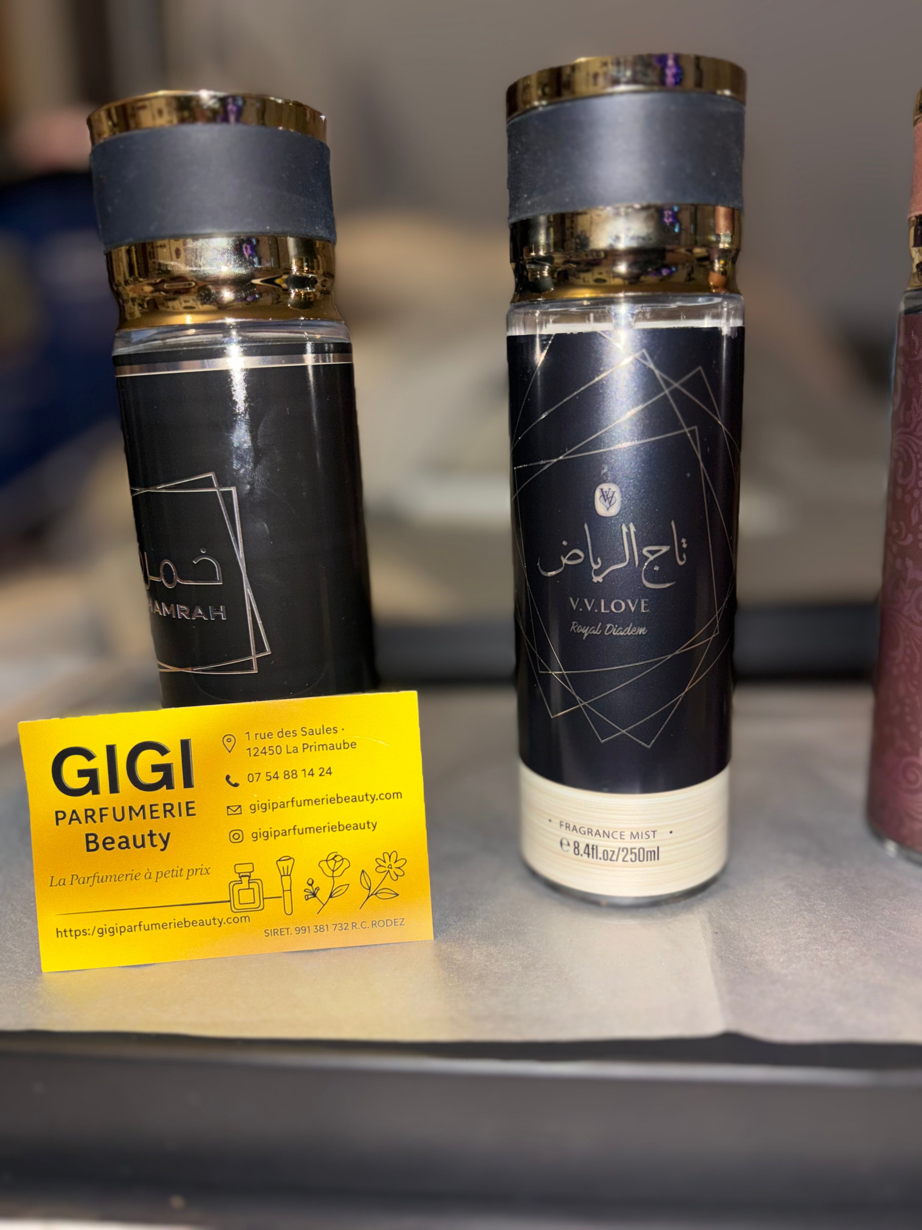 Brumes parfumées Fragance Homme.