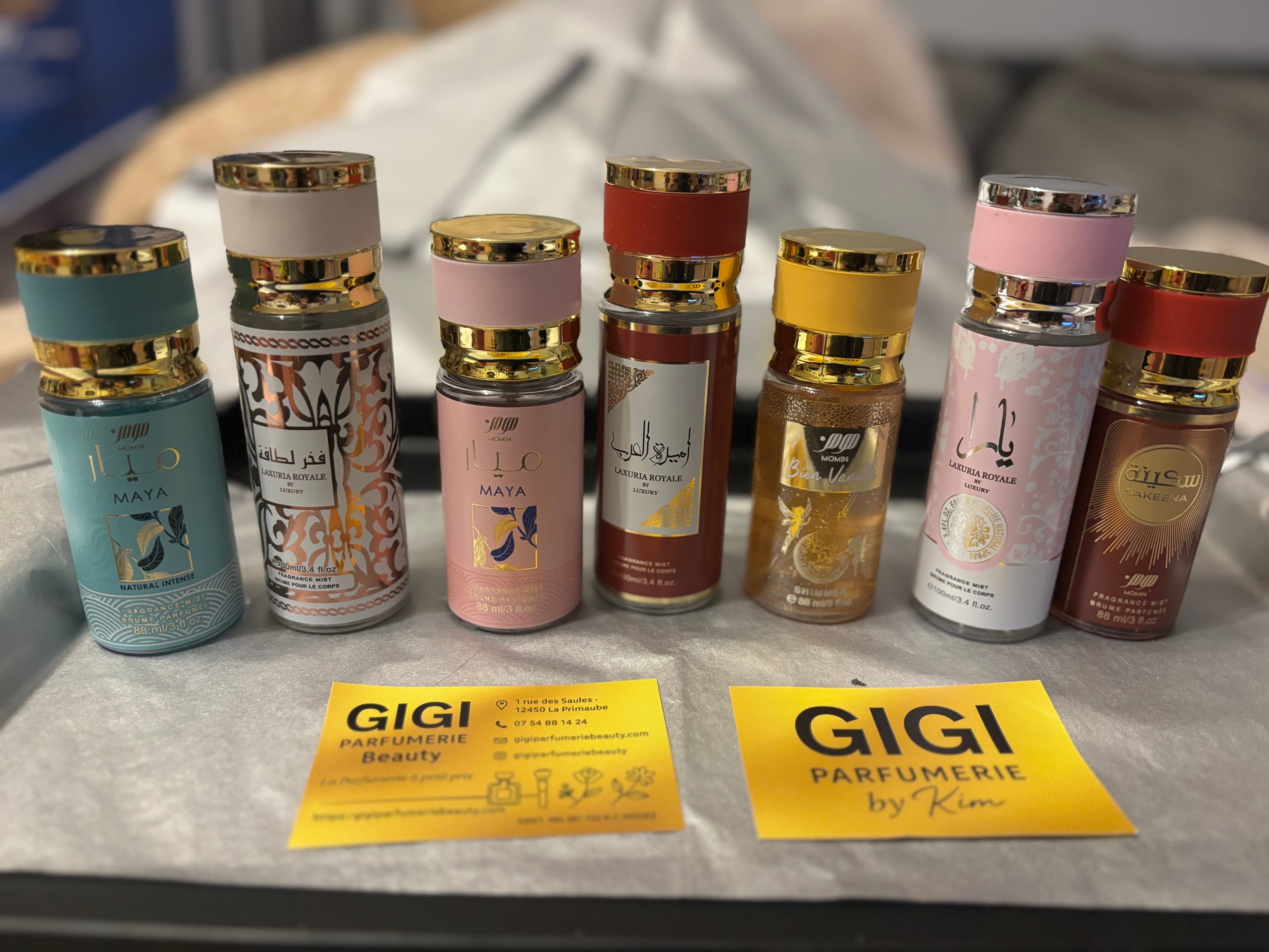 Collection Mini Brumes parfumées Spray Corps. ⭐️🌙