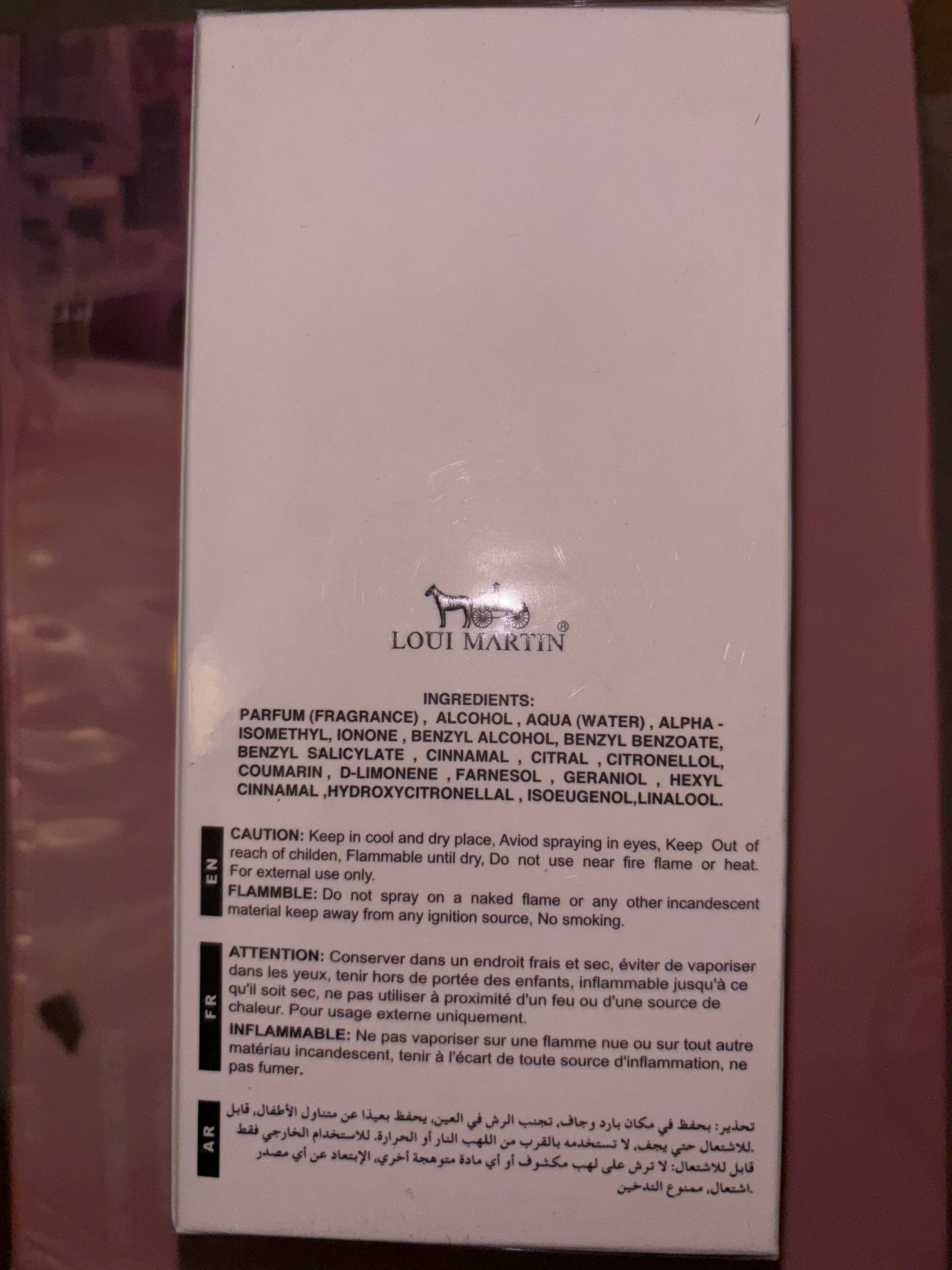 Ombre Naomi DUPE Ombre Nomades LV- Extrait de parfum 100ml- Loui Martin