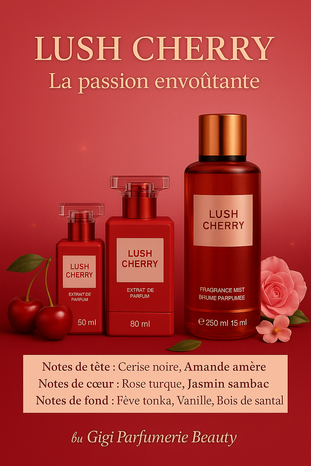 LUSH CHERRY, la passion envoûtante.