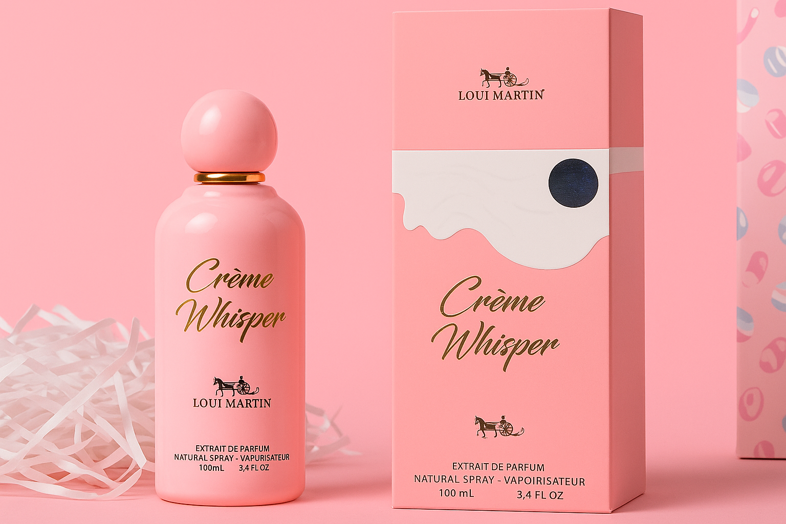 Crème Whisper – Loui Martin- Extrait de Parfum – 100 ml