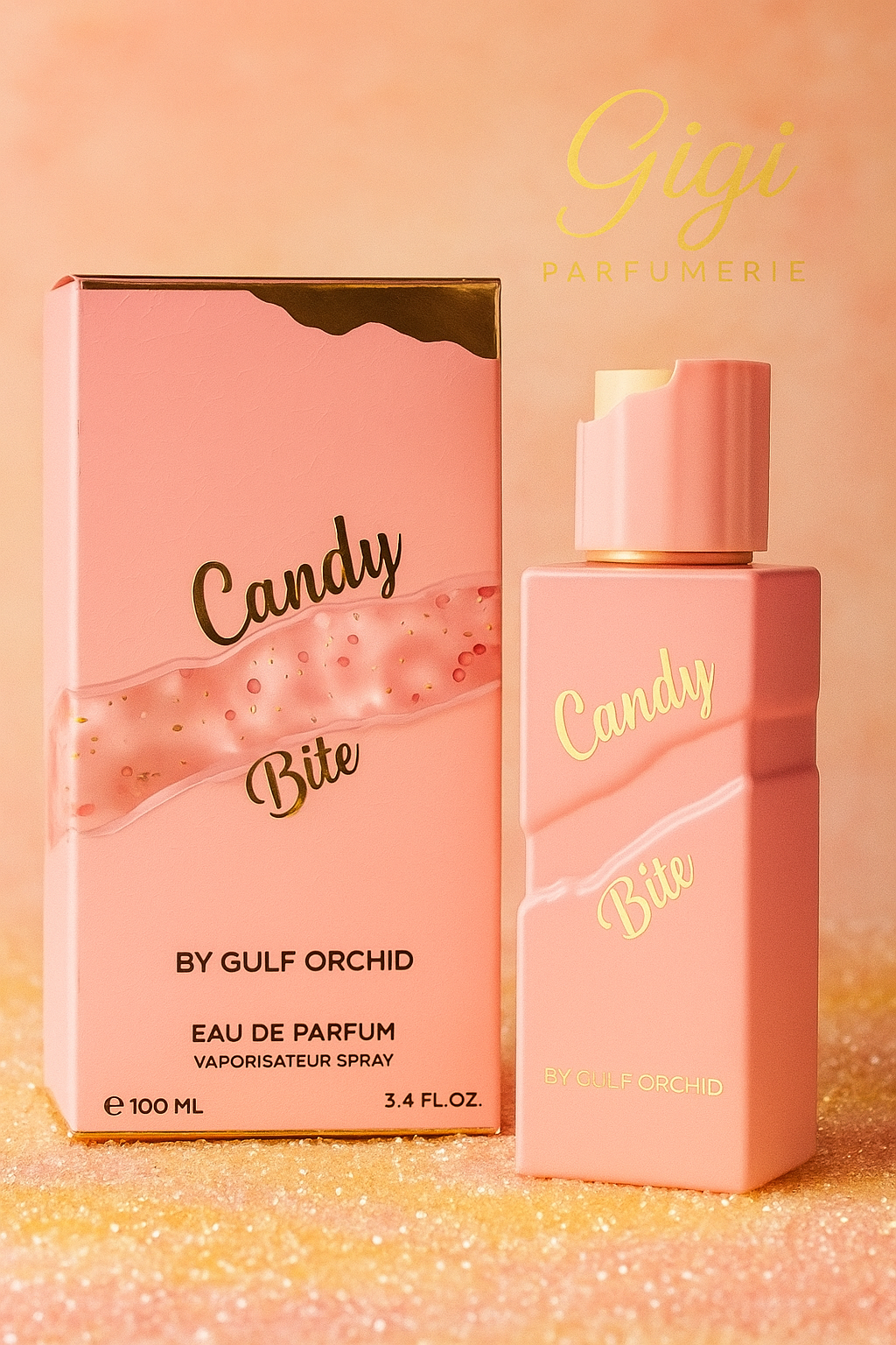 Candy Bite  – Eau de parfum mixte sucrée et gourmande – 100 ml- Gulf Orchid