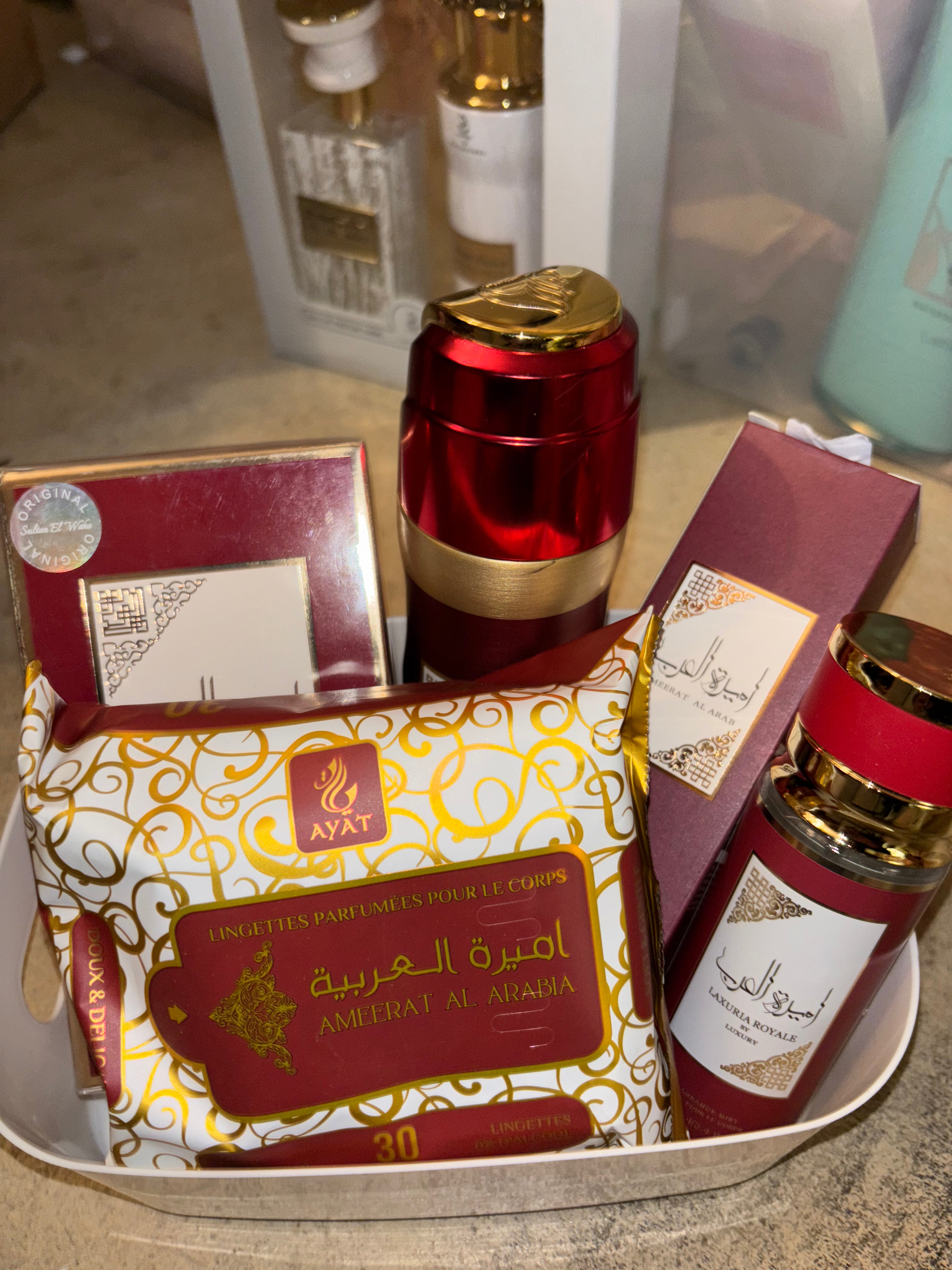 🎁 Coffret Prestige Ameerat Al Arabia – LUXURIA🧑‍🎄