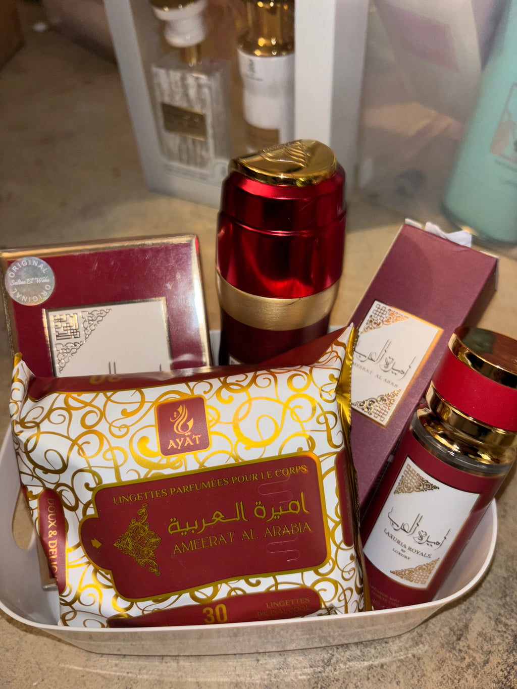 🎁 Coffret Prestige Ameerat Al Arabia – LUXURIA🧑‍🎄