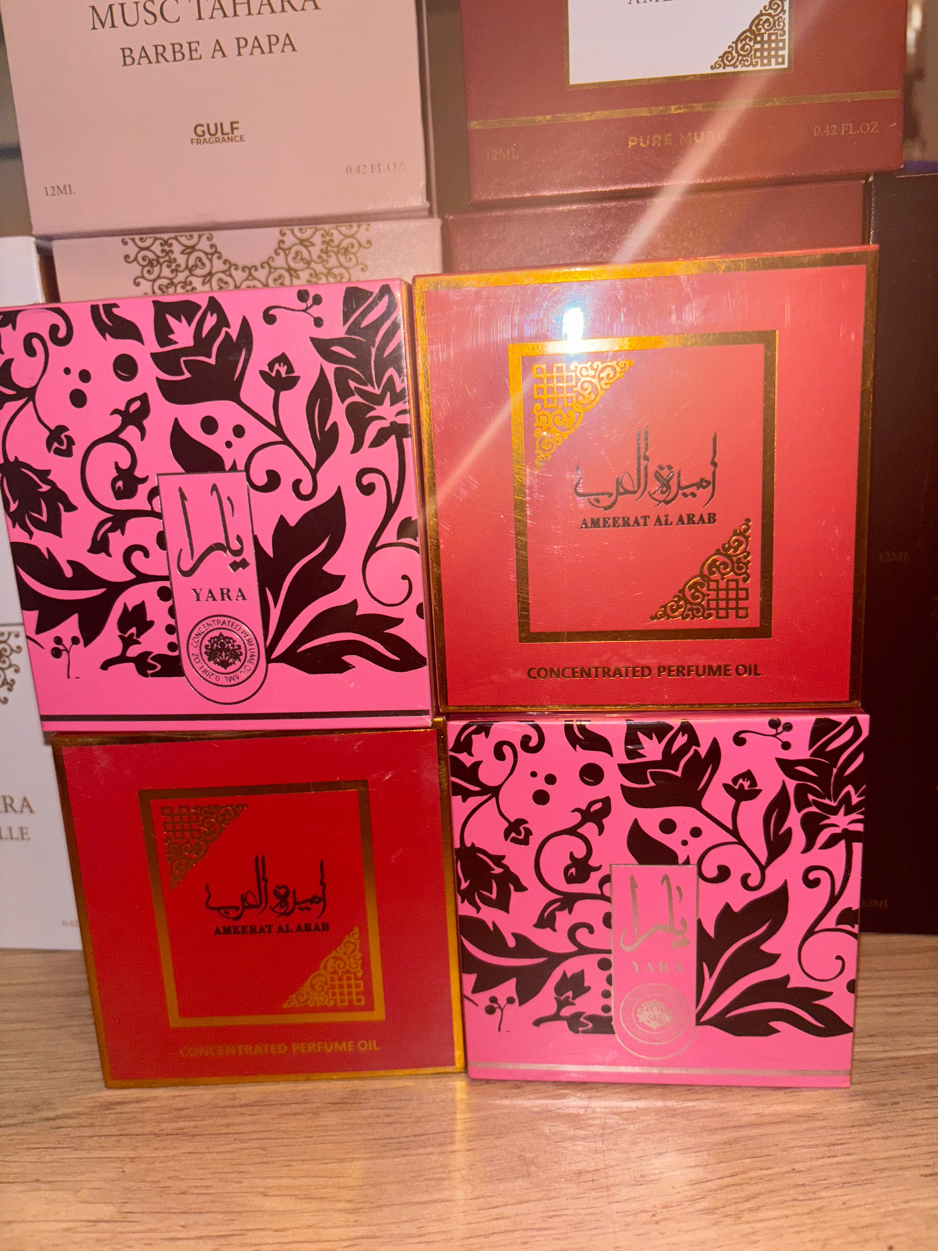 Huile concentré de parfum- 6ml- Yara- Ameerat