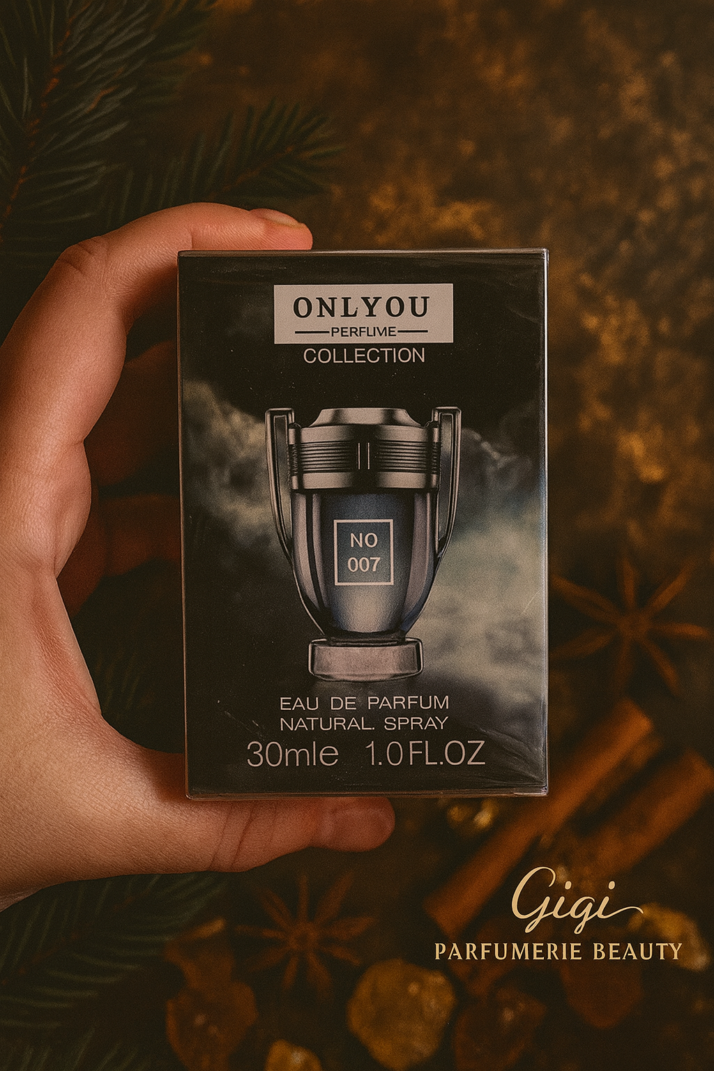 Lot de 3 parfums miniatures Hommes- Dupes- Onlyou Perfume- 30 ml