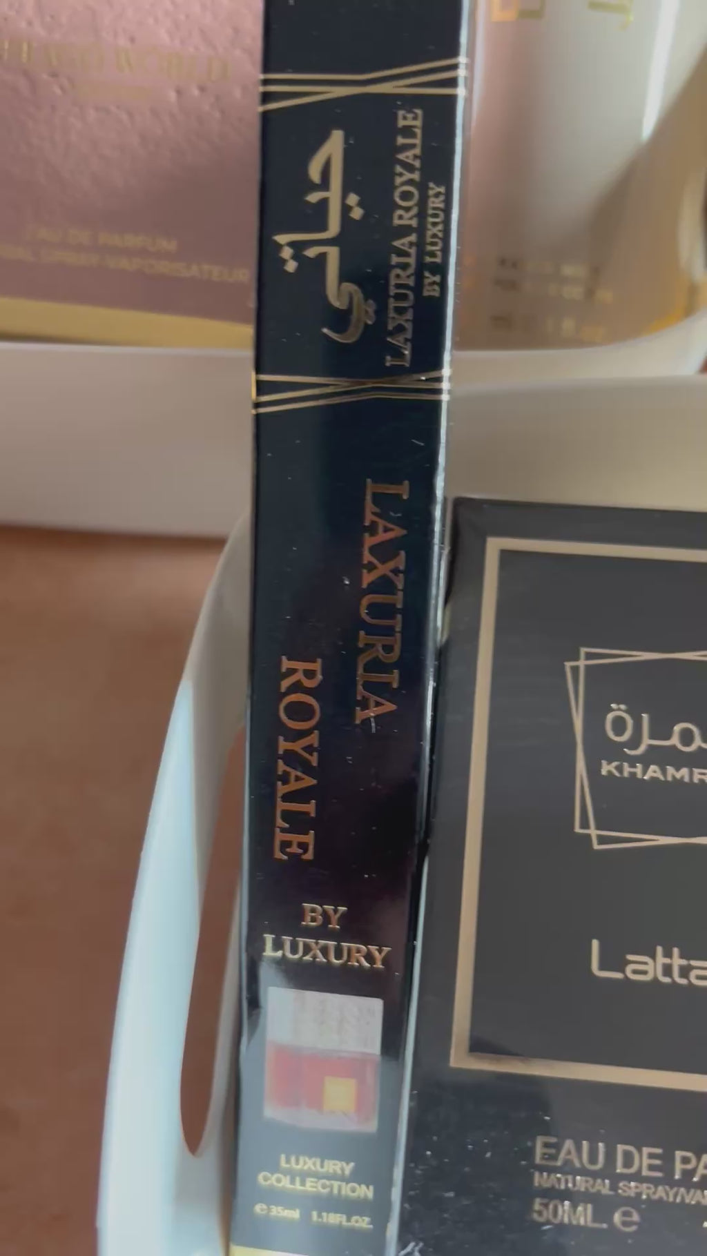 Coffret « KHAMRAH »- L’essentiel